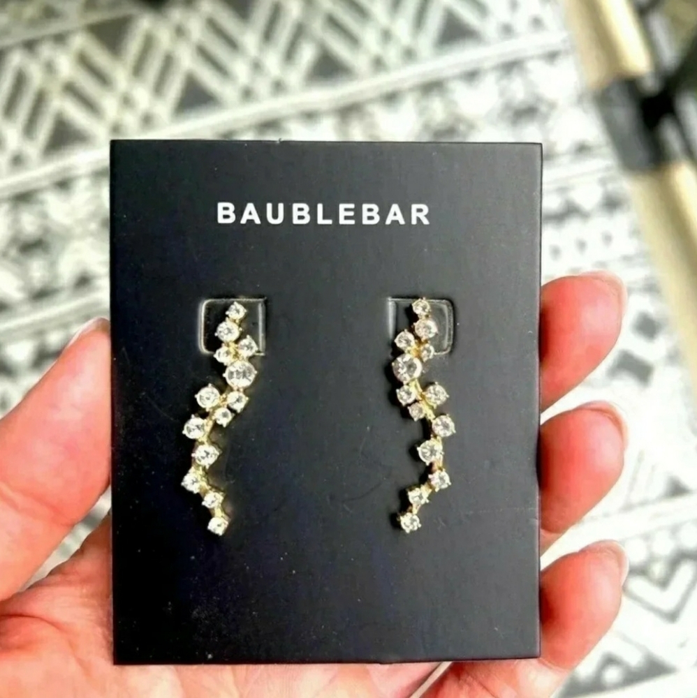 NEW BaubleBar Farrah Crawler Earrings
